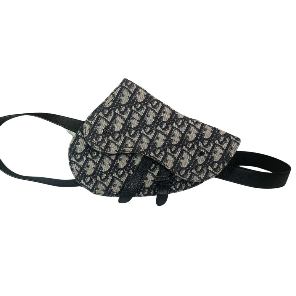 Christian Dior trotter canvas belt bag